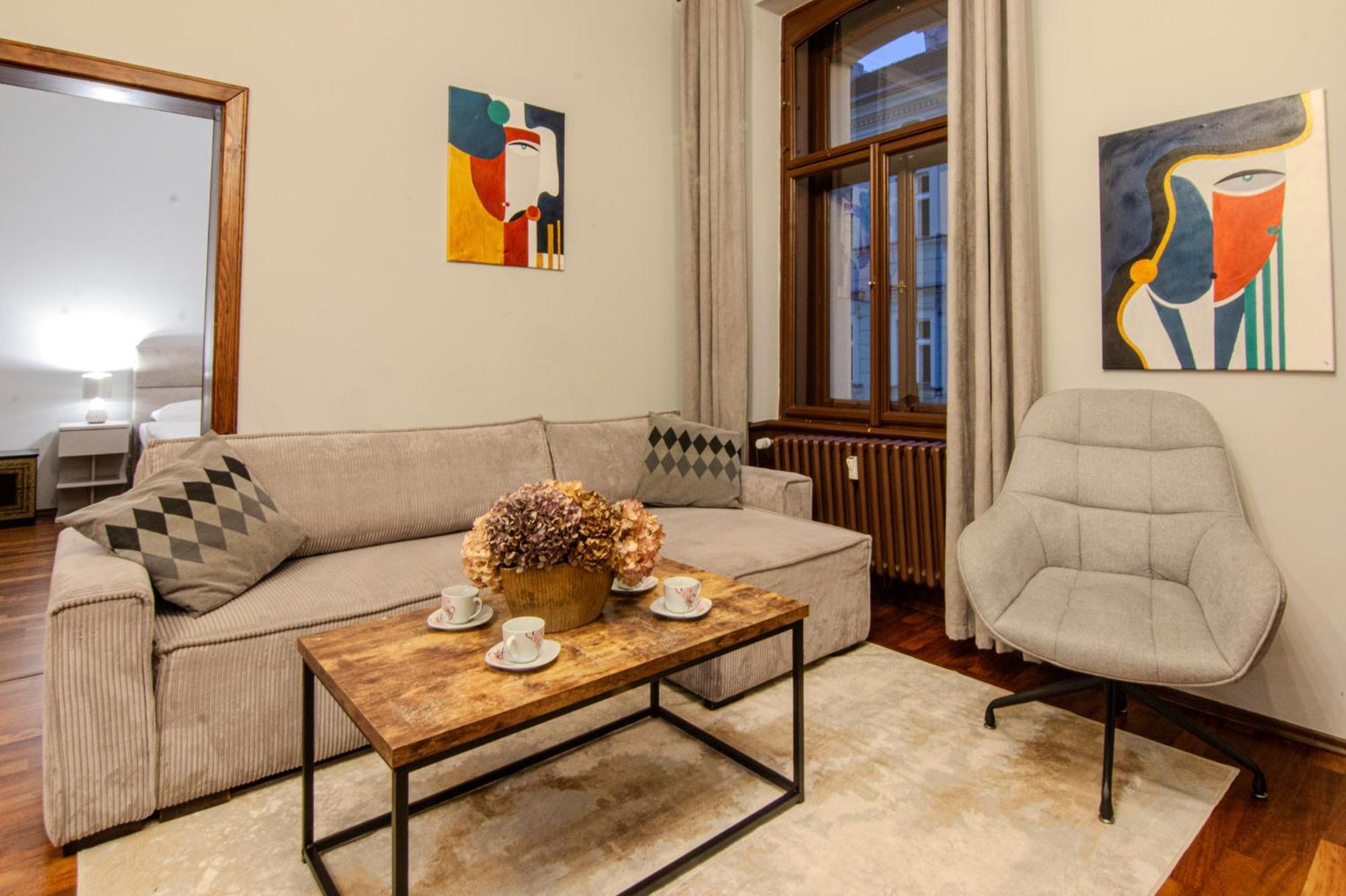 Aurion Riverfront Apartment Near Dancing House - Up To 5 Guests — Fotky 3